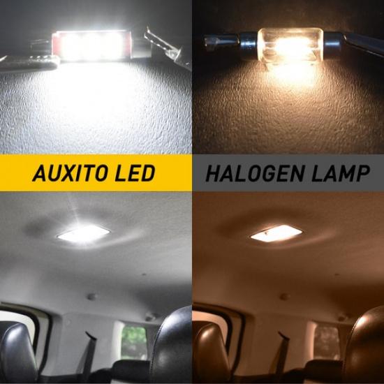 4x 31mm Car Auto Dome 3020-SMD LED Bulbs Interior Light Festoon Lamp White AUXIT