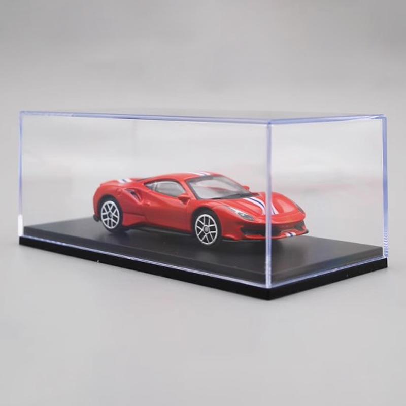 1:87 Car Model Display Box Transparent Protective Case Acrylic Dust Hard Cover Storage Holder