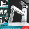 Robinet d'évier extractible TLXT avec douchette pivotante