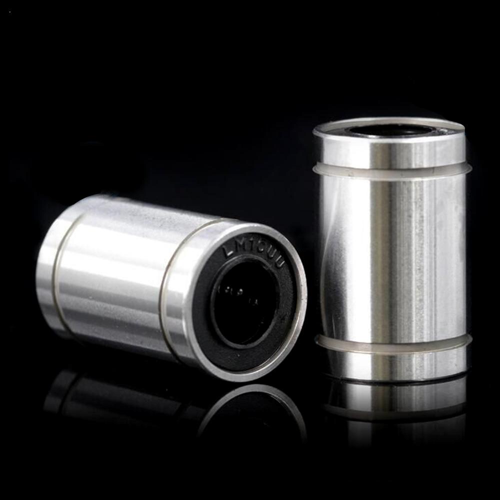 4PCS LM3UU LM4UU LM5UU LM6UU LM8UU LM10UU LM12UU LM13UU LM16UU LM20UU Linear Bearings CNC Shaft Parts