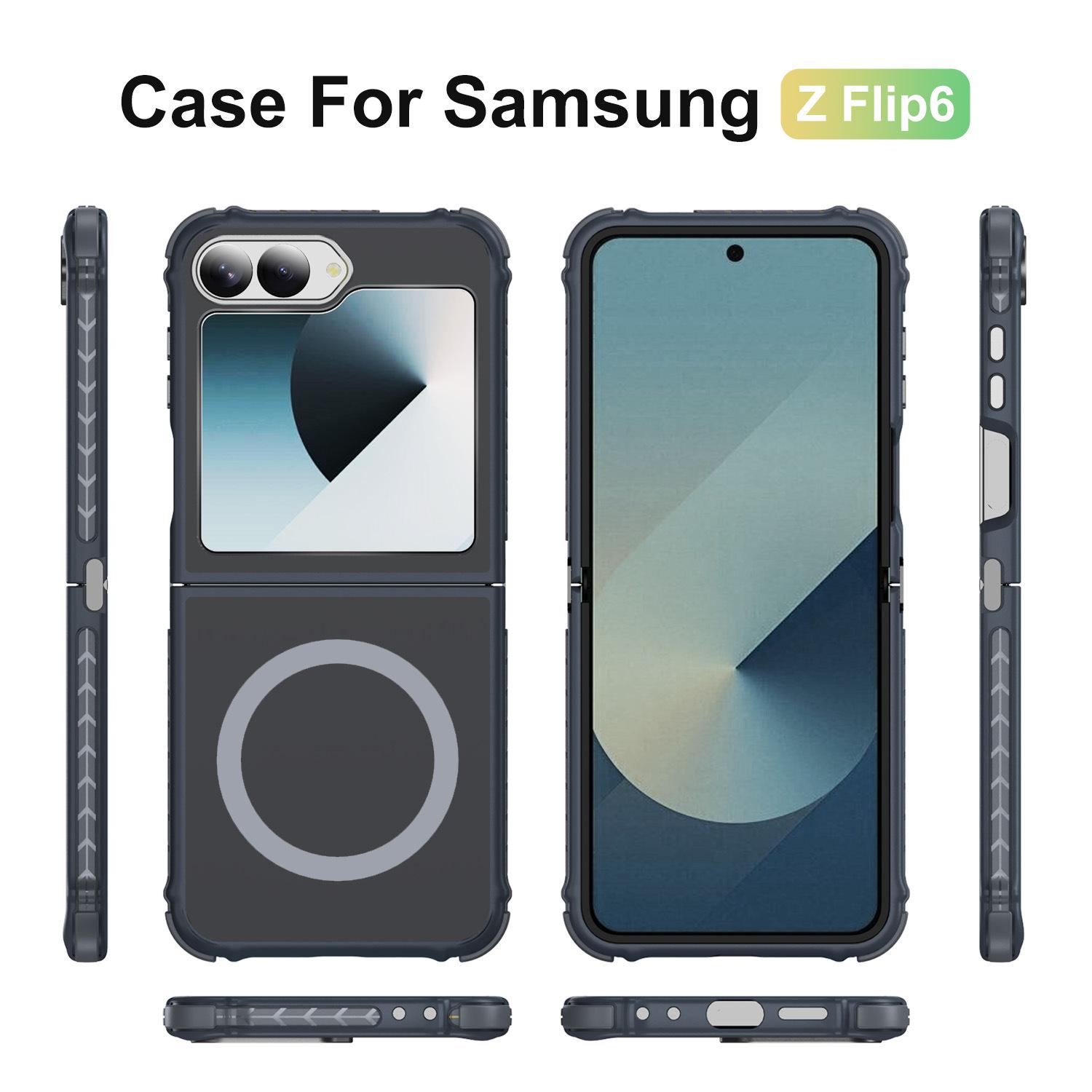 

Phone Case for Samsung Foldable Phone Case, Lightweight, Anti Drop, Skin Friendly, Magnetic Suction Phone Case S23
