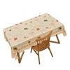 Waterproof & Oilproof Irregular Lace Tablecloth: Dustproof, Stain-Resistant Coffee Table Cover