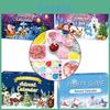 Fluffy Slime Advent Calendar 24 Days Countdown To Christmas Kids Gift**