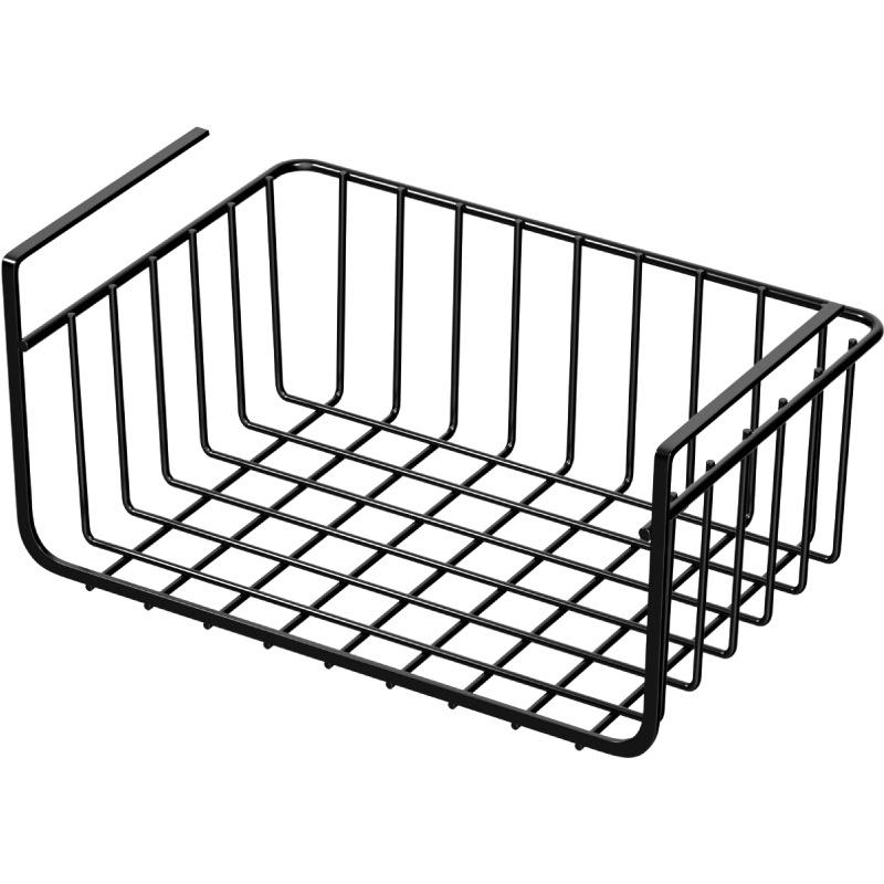 Under Table Hanging Basket Storage Rack for Dorms and Kitchens