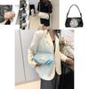 Stilvolle 2024 Frühling Sommer Neue Schulter Crossbody Tasche Für Trendige Frauen In Weiß Und Schwarz