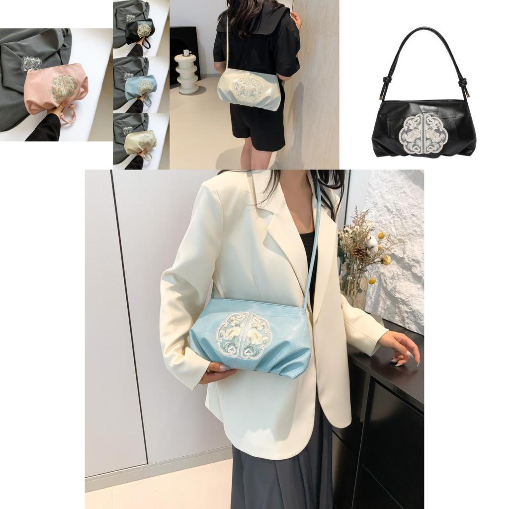 Stilvolle 2024 Frühling Sommer Neue Schulter Crossbody Tasche Für Trendige Frauen In Weiß Und Schwarz
