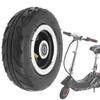 6x2 Pneumatic Wheel Inflatable Air Tire with Aluminum Alloy Hub Strong Grip for Electric Scooter