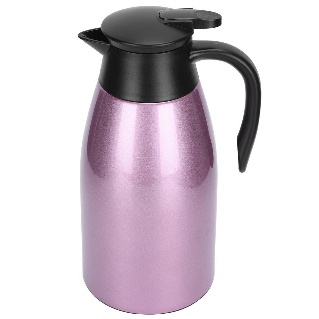 2L Large Capacity Insulated Hot Water Pot Inner Stainless Steel Thermal Coffee Bottle