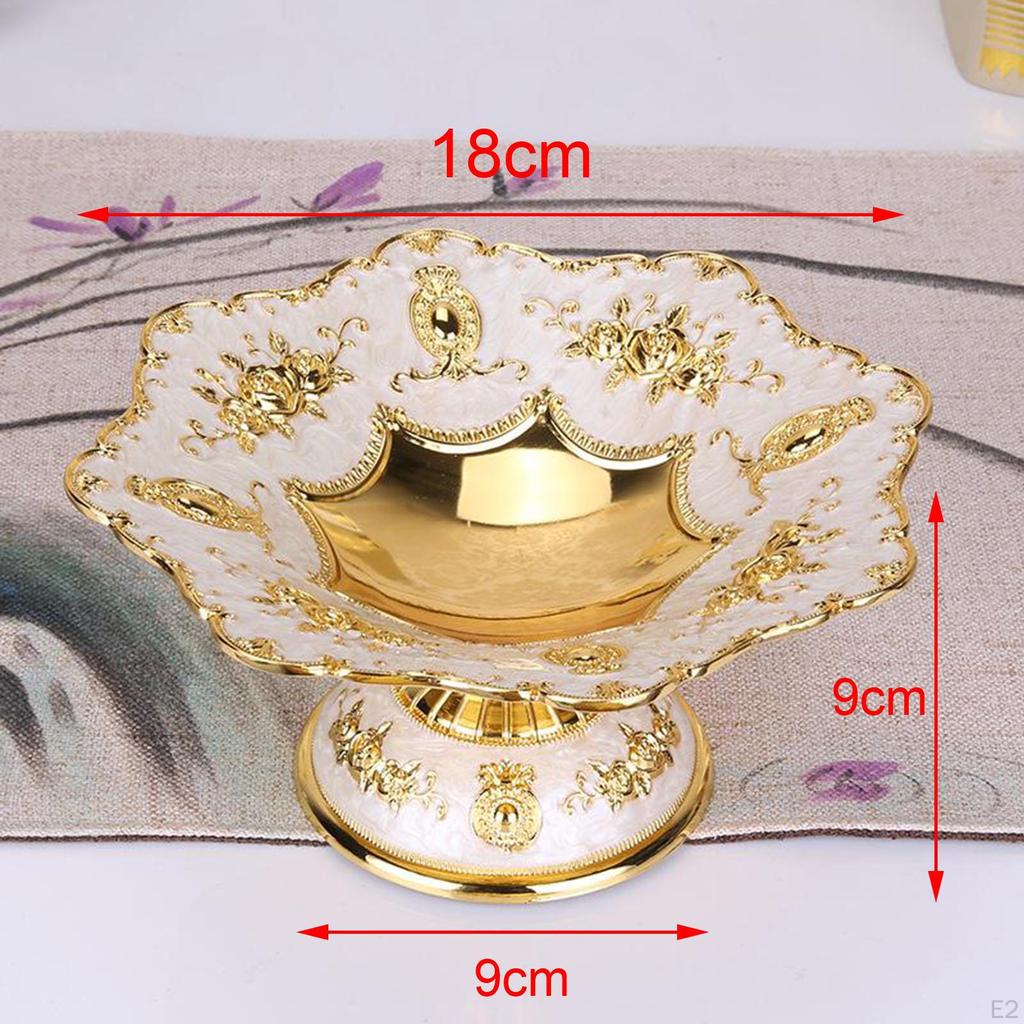 Collection Fruit Tray Pastry Plate Platter Display for Dessert KTV Party Decoration Candy