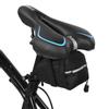 Black Bicycle Seat Rear Storage Pouch Cycling Road Mountain Bike Saddle Bag Accessory