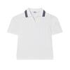 New Polo Shirt Women's Cloud White F11W424116FWT