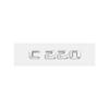C32 C35 C180 C200 C220 C230 C260 C280 C300 Logo Car Stickers for Mercedes Benz C Class Refit Rear Boot Trunk Displacement Label WX4