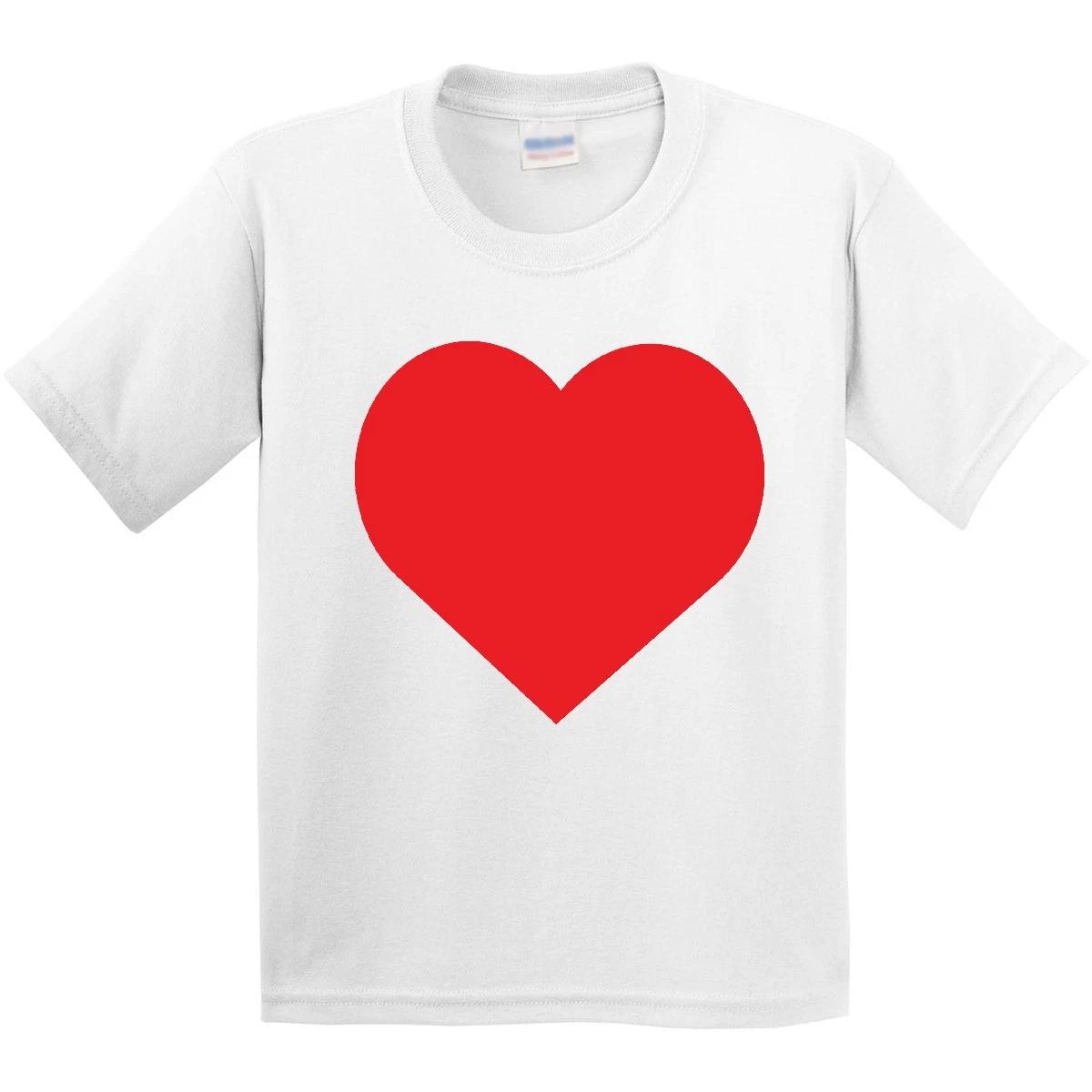 Inktastic Red Heart Youth T-Shirt Valentines Cupid Birthday Aunt Uncle Grandma 150
