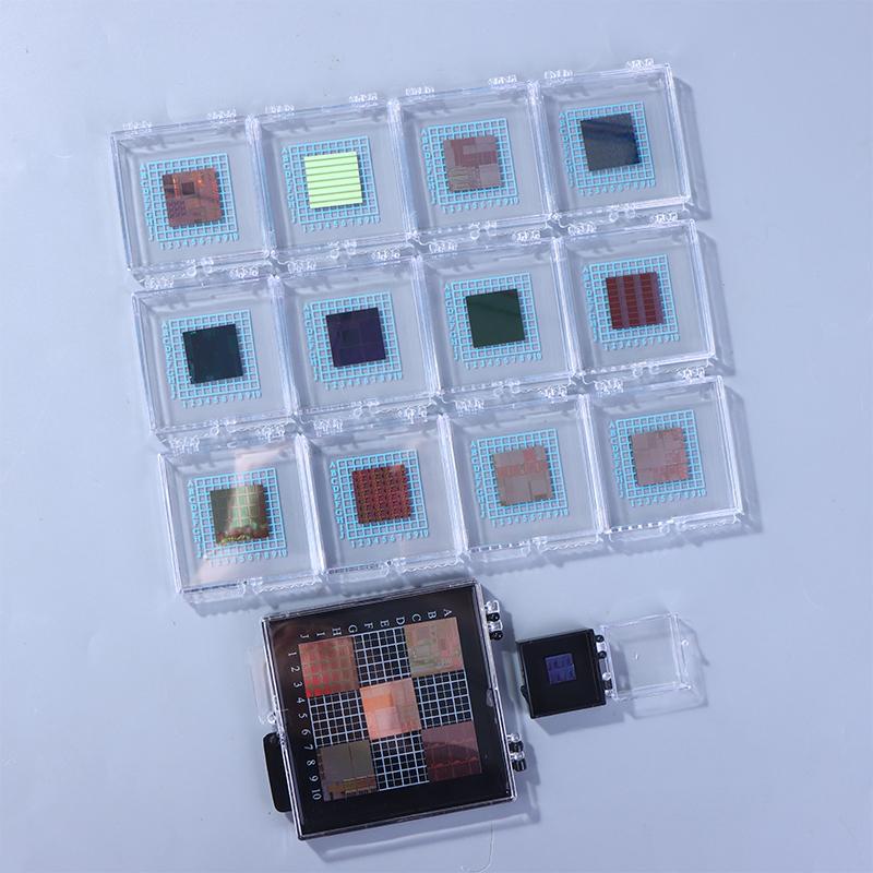 Zufälliger Stil Halbleiter Silizium Chip Roher Chip Silizium Chip CPU Wafer Lithographie Integrierter Schaltkreis Chip