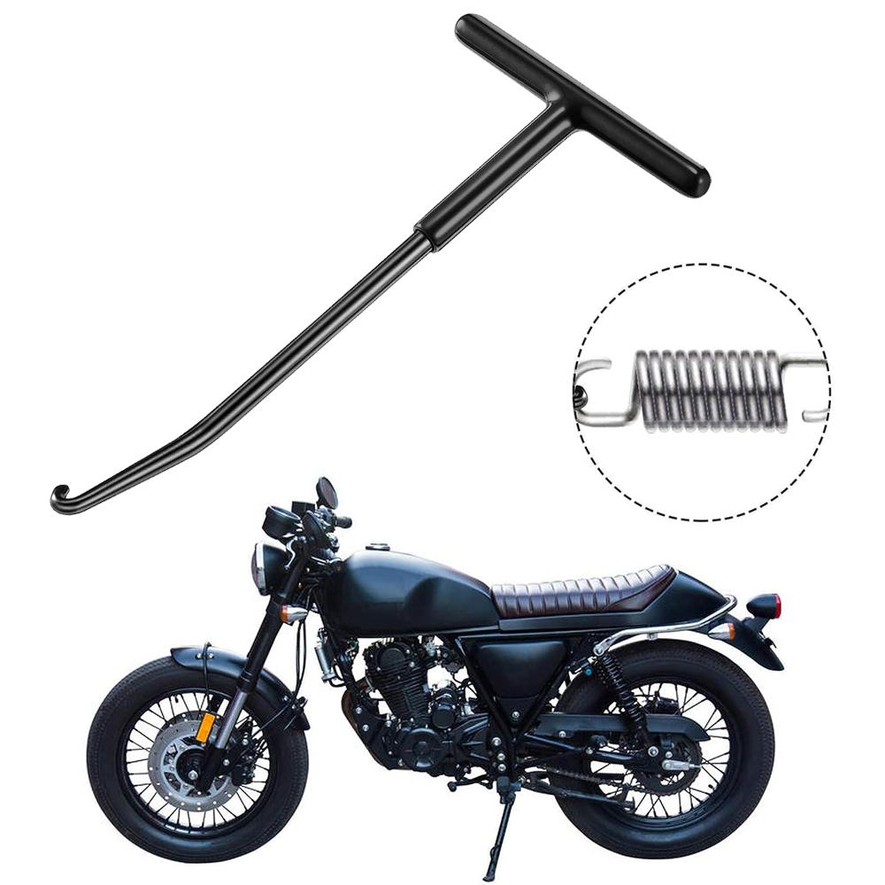 1 buc Motocicletă Mâner în Formă de T Cârlig Arc Exapament Cârlig Tragător Arc Țeavă de Eșapament Cârlige Instalator Îndepărtare Arcuri Accesorii Reparare