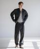 Decoroso Dart Washed Denim Trucker Jacket [Raw Black]