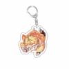Demon Slayer Kimetsu No Yaiba Infinity Castle Acrylic Key Ring Kamado Nezuko Tokitou Muichirou Action Model Figure Toys Premium Quality
