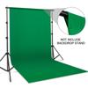 Photo Studio Green White Black Pure Cotton Backdrop Cloth Photography Background Screen Chromakey