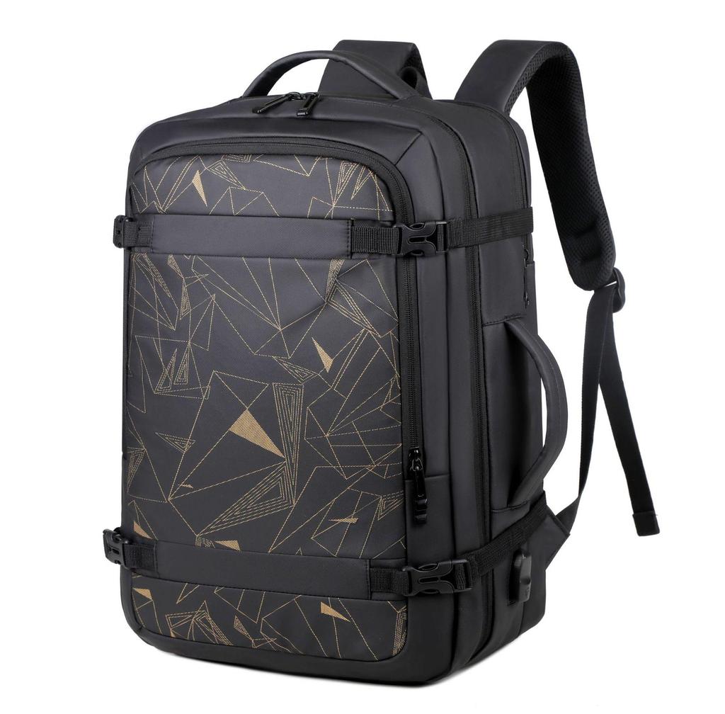 Expandable Waterproof Multi-Function Laptop Backpack for Commuting and Business