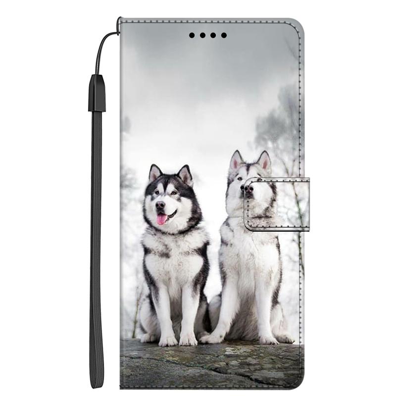 Animal Leather Flip Case for Samsung Galaxy M16 F16 5G Leather Magnetic Wallet Covers for Galaxy F16 Stand Phone Bag Galaxy M 16