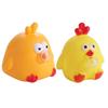 Blow Bubble Pinch Toys Yellow Chicken Cartoon Knead Toy Interactive Games Squeeze Toys  Baby Game