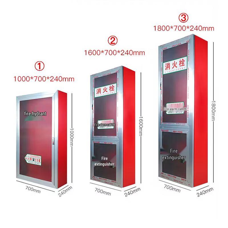 Glass Door Fire Hydrant Cabinet