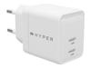 HyperJuice® 35W USB-C GaN Charger, White | Hyper