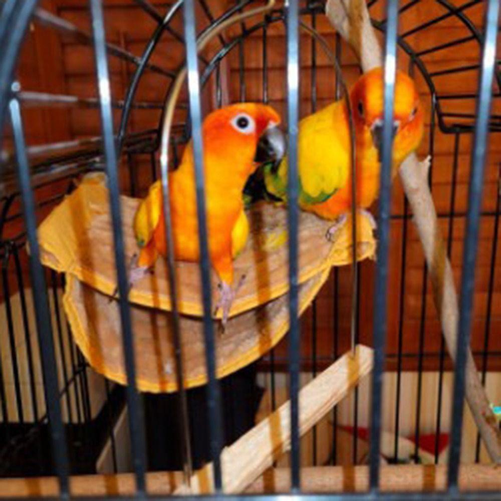 Cage Accessories Plush Cage Perch Sleeping Bed Bird Snuggle Hut Parrot Tent Hanging Hammock