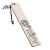 Book Page Holder Wooden Bookmarks, Handmade Hollow Wood Marker with Bead, Chinese Style Decorative Reading Accessory, Gift for Lovers, Teachers