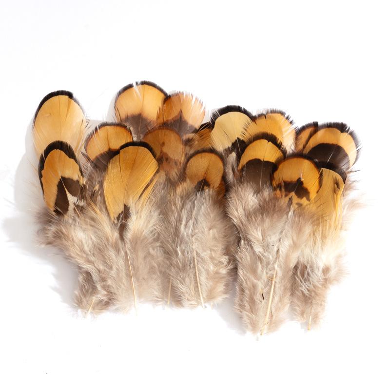 80 Natural Pheasant Feather Decorative Diy Jewelry Hair Accessories Material Cat Stick Toy Accessories