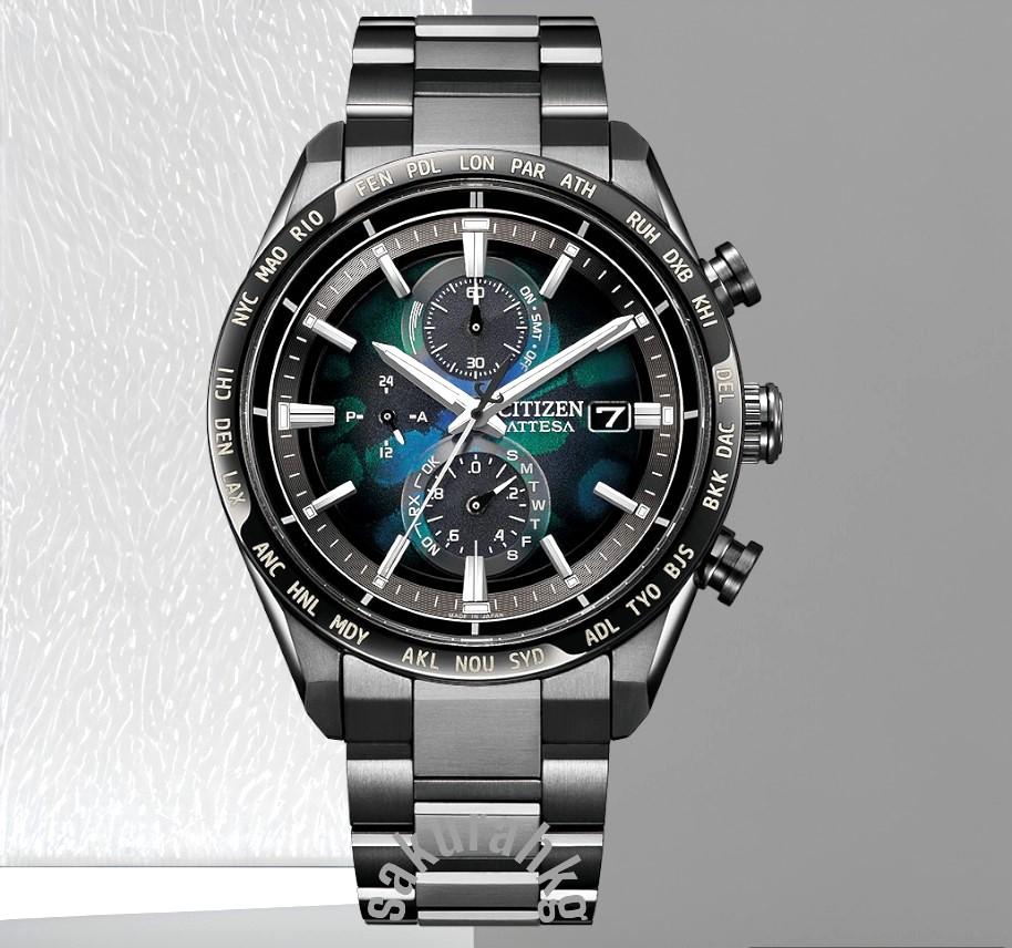 

Радиоуправляемые часы CITIZEN 100th Anniversary Ltd из супертитана AT8286-65E