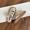 Women's Breathable Cotton and Linen Slip-On Mules with Soft Sole
