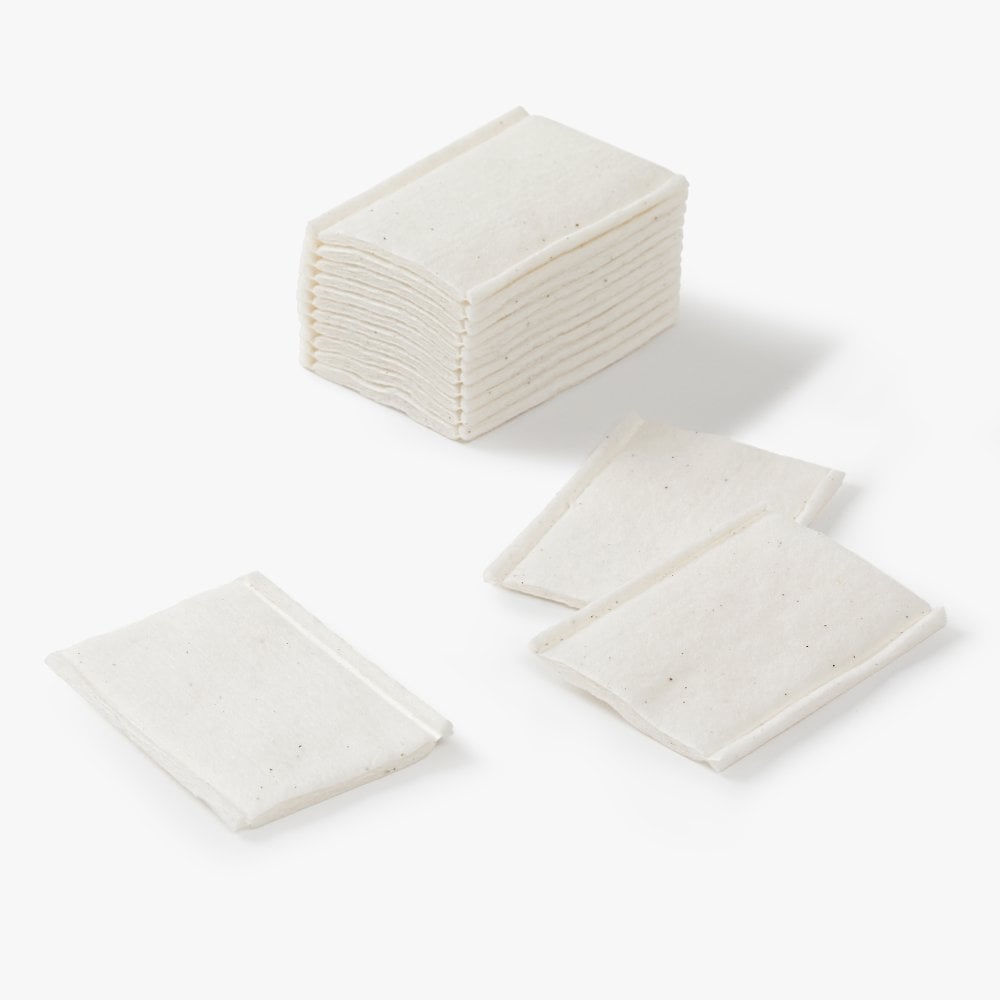 

100 unbleached cotton pads