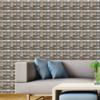 3D Wallpaper Wall Sticker Wall Decor Embossed Brick Simulation Tile Wall Sticker