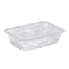 Microwavable 650ml Disposable Rectangular Takeout Food Containers
