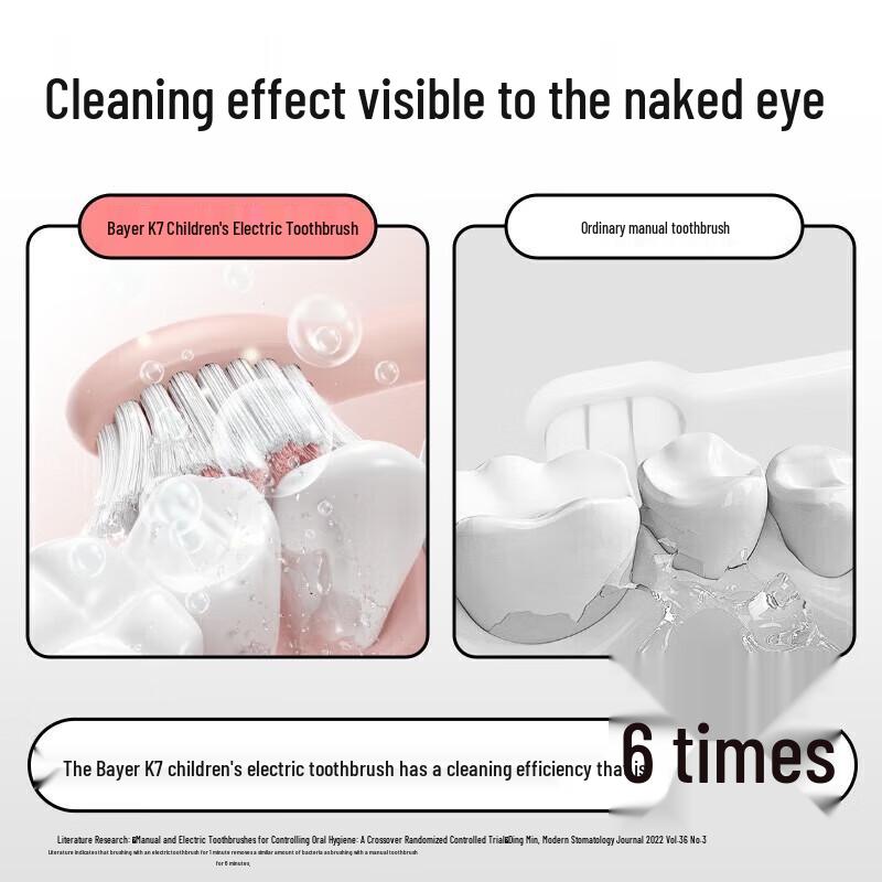 Byer K7 Children's Sonic Electric Toothbrush