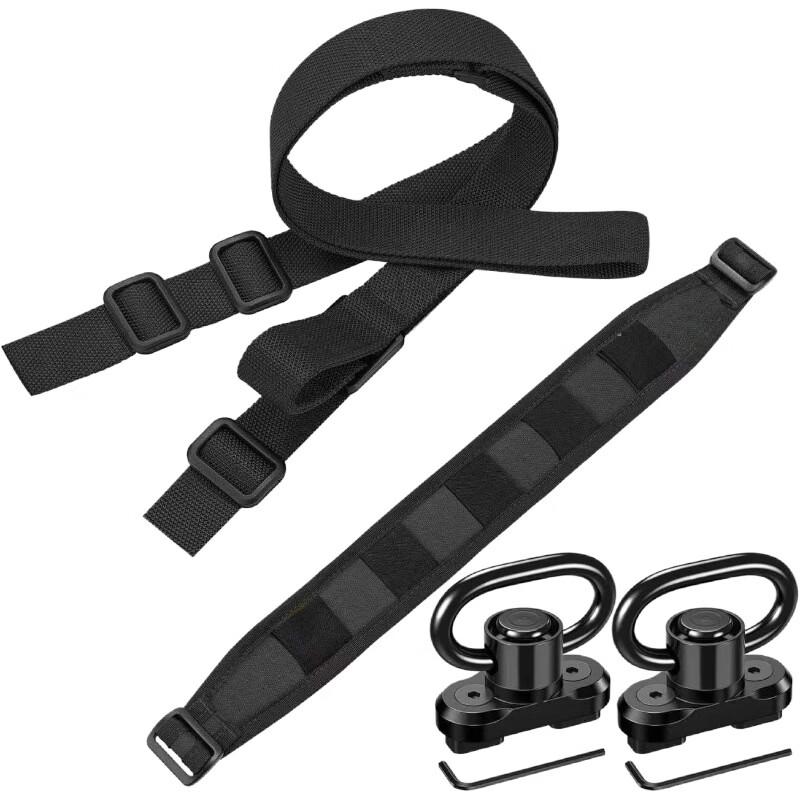 Mling Detachable Swivel Shoulder Strap with Q-Buckle & Base