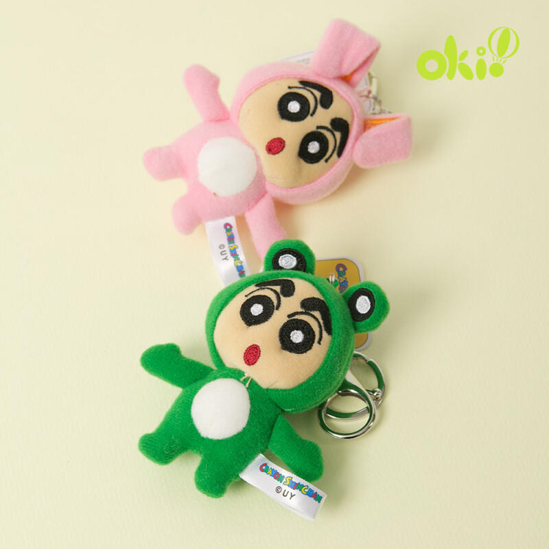 Shinchan Costume Bag Hook Keychain 8CM Rabbit Crayon Shin-chan