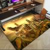 Hogwarts Castle Fantasy Wallpaper: Magical Adventure Awaits! Office Mat Home Decor Office Desk Chair Rugs Chair Carpet for Office Chair Mat