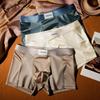 Summer Ice Silk Breathable Men's Underwear Elastic Breathable Skin Friendly Comfortable Shorts