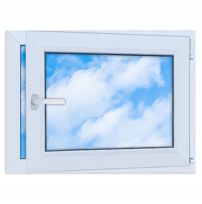 Wit PVC Raam 80x60 Rechts Nieuw 800x600 Mm Klap- en Draairaam Dubbelglas