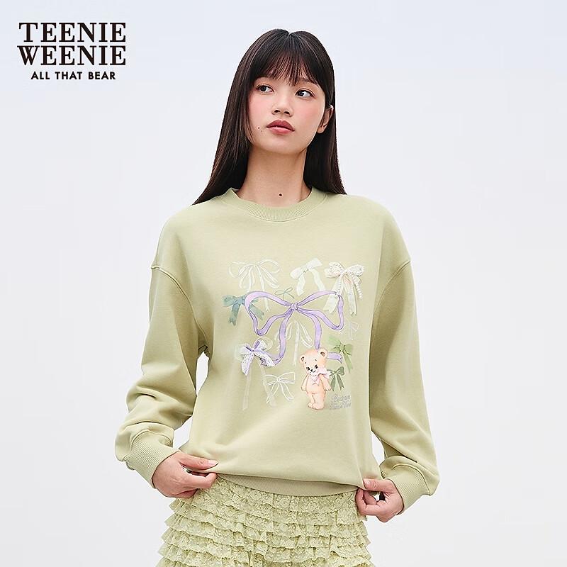 Teenie Weeniebearnova Sweet Bear & Bow Sweatshirt