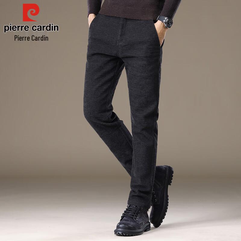 Pierre Cardin Herren Verdickte Wollmischung Business Casual Hose