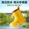 Children's rain shoes children's school kindergarten waterproof cartoon non-slip baby rain boots children's new water shoes