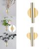 2 Pieces Home Wall Hanging Plant Flower Vase Planter Holder Container