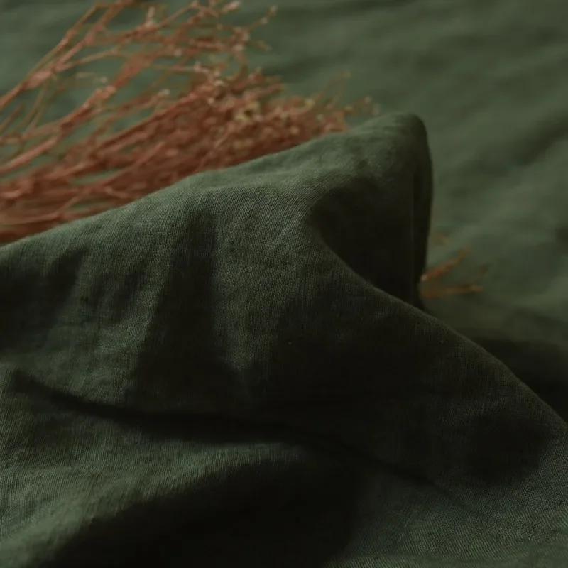 

100% льняная наволочка однотонная наволочка постельное белье черная наволочка конверт наволочка на заказ 40x60 40x70 50x70 40x60cm 2pcs