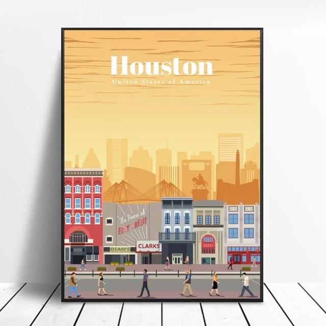 City Map Poster London New York Paris Spain Nordic Wall Art Canvas Painting Wall Pictures For Living Room Home Decoration No Frame