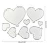 Carbon Steel Cartoon Hearts Cutting Die Embossing Stencil Template Mold DIY Pape