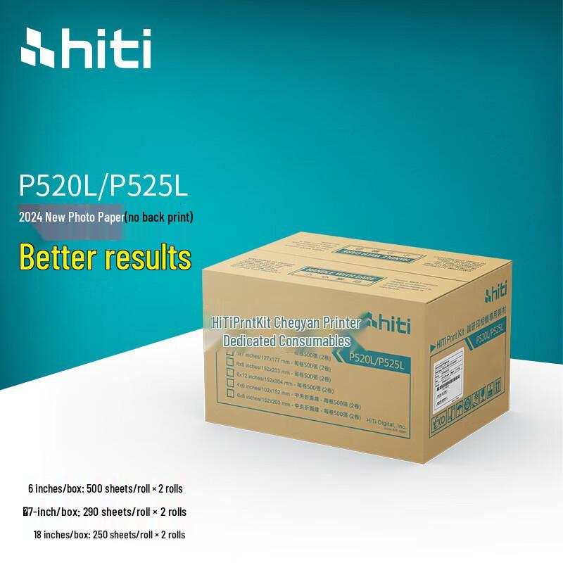 HITI P525L Dye-Sublimation Photo Paper