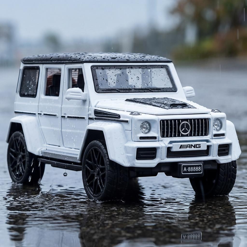 1:32 Mercedes Benz G63 Amg Off Road Suv Alloy Sports Car Model Diecast Metal Track Racing Car Vehicles Model Simulation Holiday